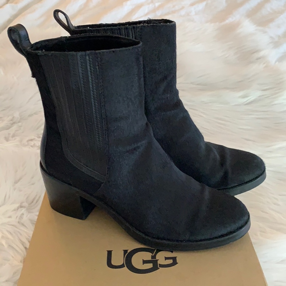 Ugg Camden Calf Hair Boots Size 9